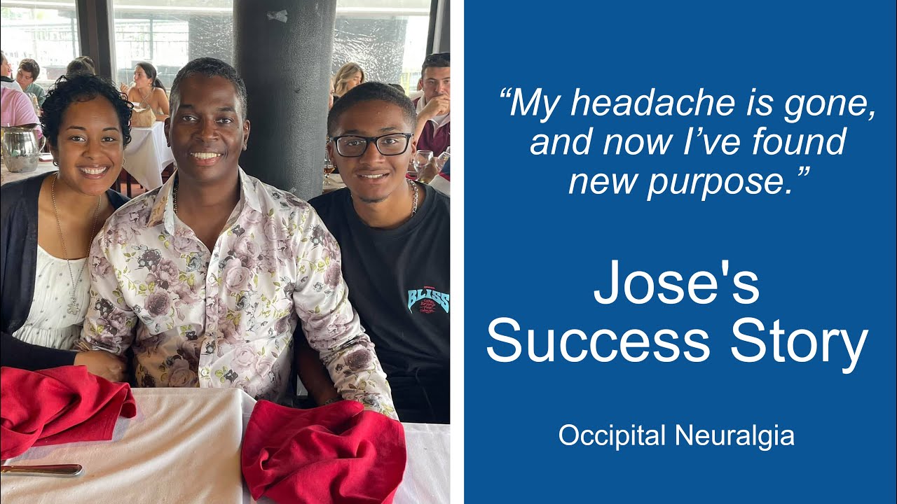 Jose's Story: Occipital Neuralgia Following Car Accident