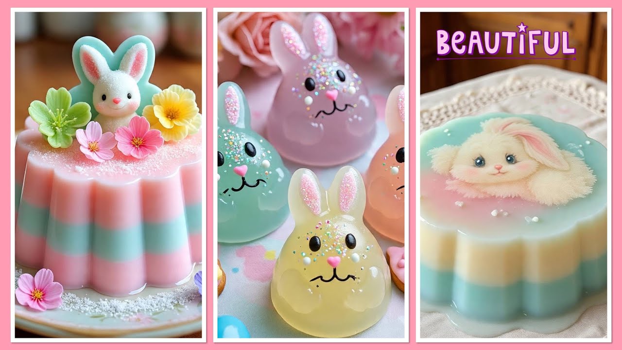 Hermosas gelatinas de pascua 🐣 ideas 😍
