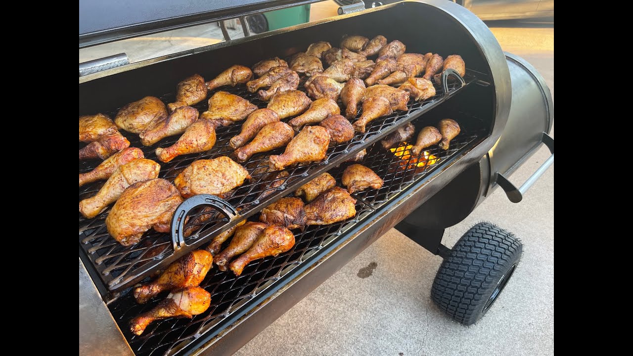 First Cook on the Workhorse Pits 1975 (Smoked Chicken!)   4K