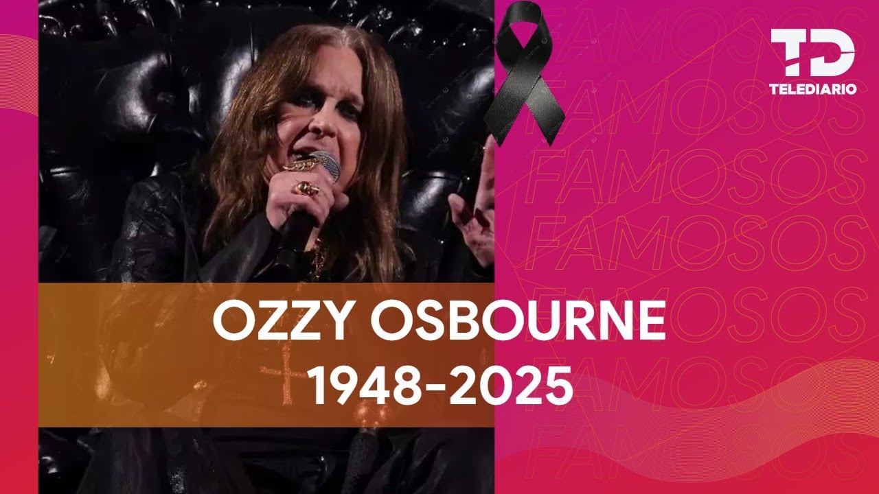 Muere Ozzy Osbourne, líder de Black Sabbath, a los 76 años