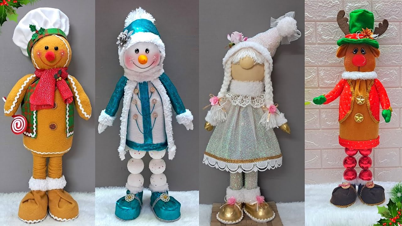 Step By Step 4 Christmas Decoration 2024 ideas from waste Plastic bottle | Christmas craft idea🎄453