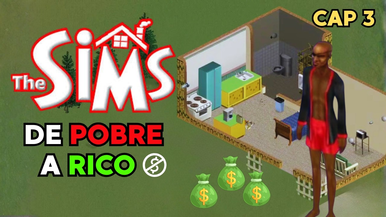 ¡ADIÓS A LA CHOZA! | Ampliamos la casa y POR FIN tenemos cocina | Sims 1 (Pobre a Rico #3)