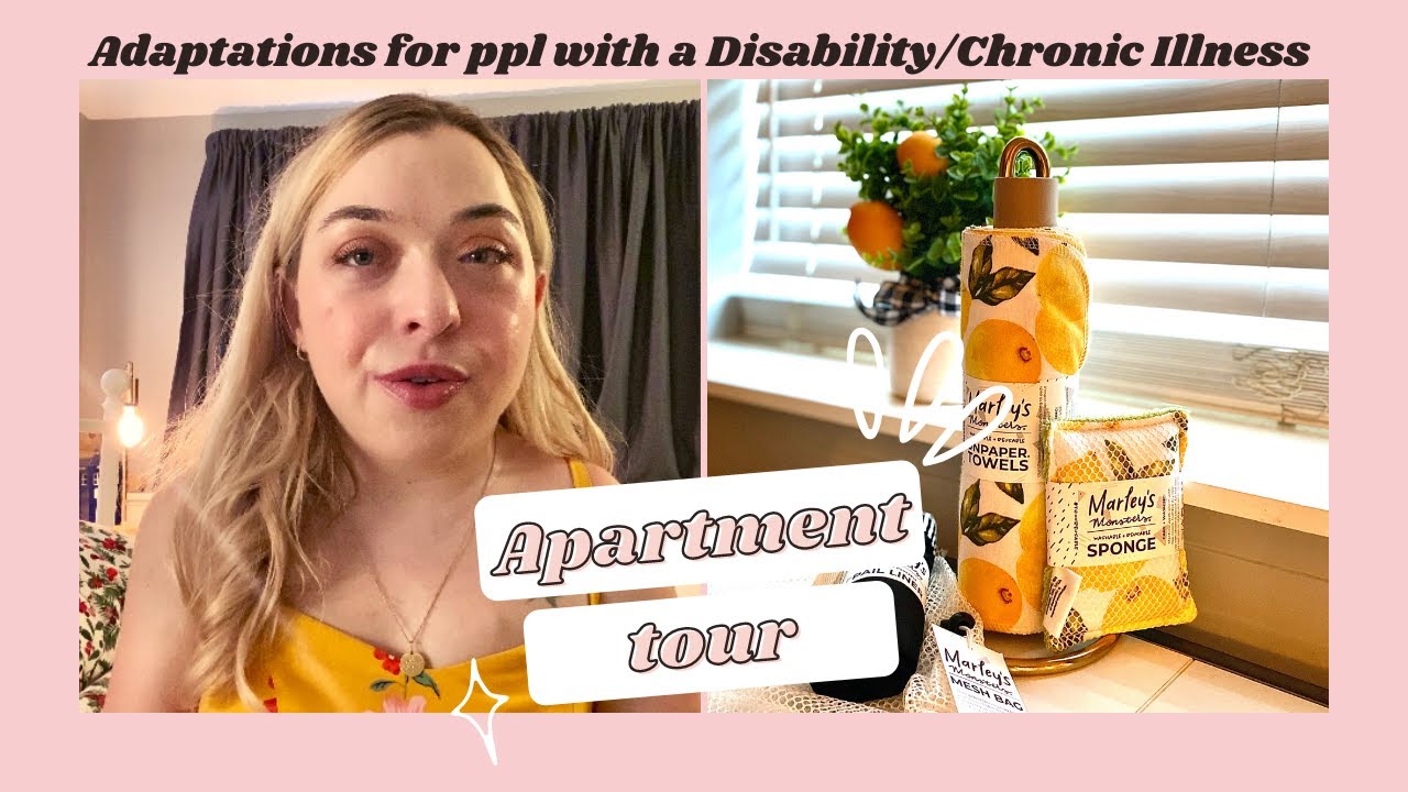 First Apartment Tour (Adaptations For People with a Disability/Chronic Illness) | Olivia Kite