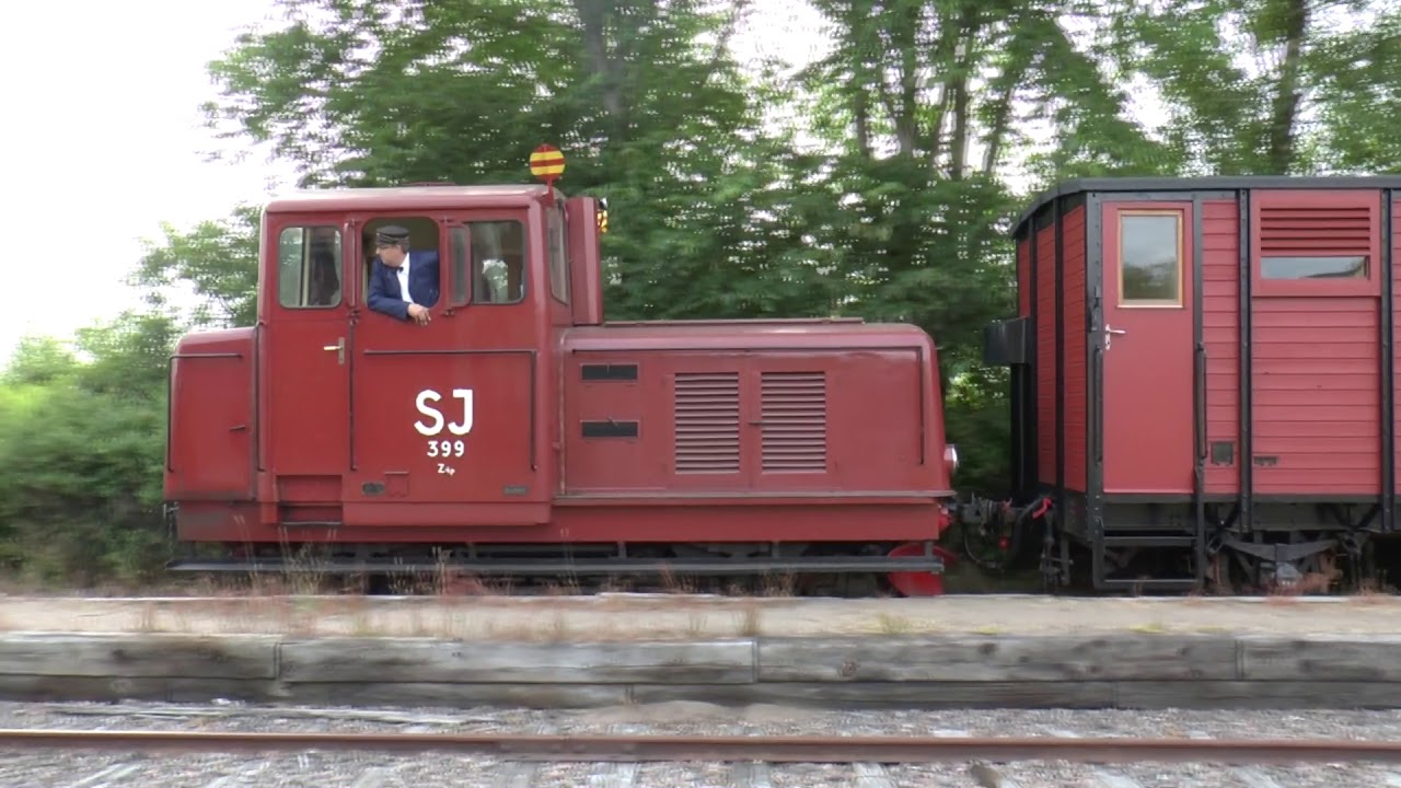 Skara - Lundsbrunns Järnvägar museum railroad Swedish heritage, an exciting journey in july 2017