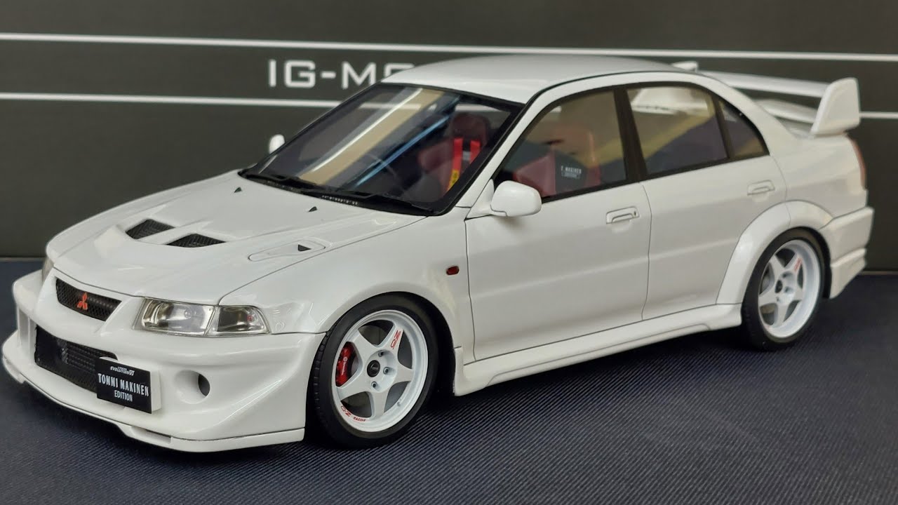 🇯🇵 Mitsubishi Lancer Evolution VI GSR Tommi Makinen Edition Ignition model 1:18