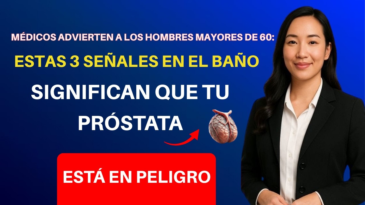 Hombres mayores de 60 años: 3 cosas que su rutina de baño le dice sobre su próstata |