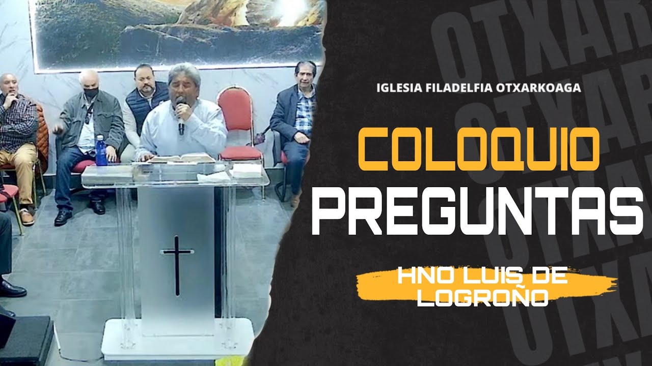 COLOQUIO PREGUNTAS LUIS DE LOGROÑO