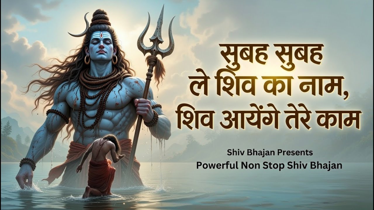 सुबह सुबह ले शिव का नाम,शिव आयेंगे तेरे काम | Powerful Shiv Bhakti Bhajan | #shiv #bhajan #mahadev