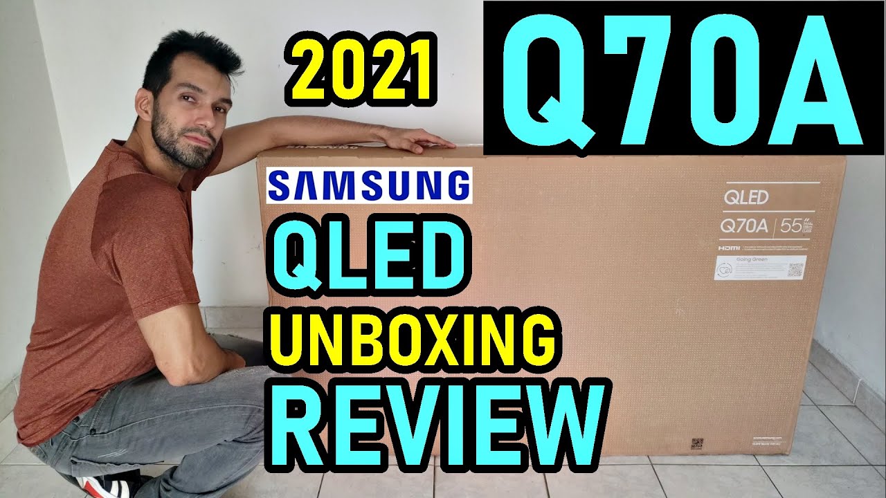 SAMSUNG Q70A QLED: UNBOXING REVIEW OPINIONES 2021 - HDMI 2.1 VRR FREESYNC PREMIUM