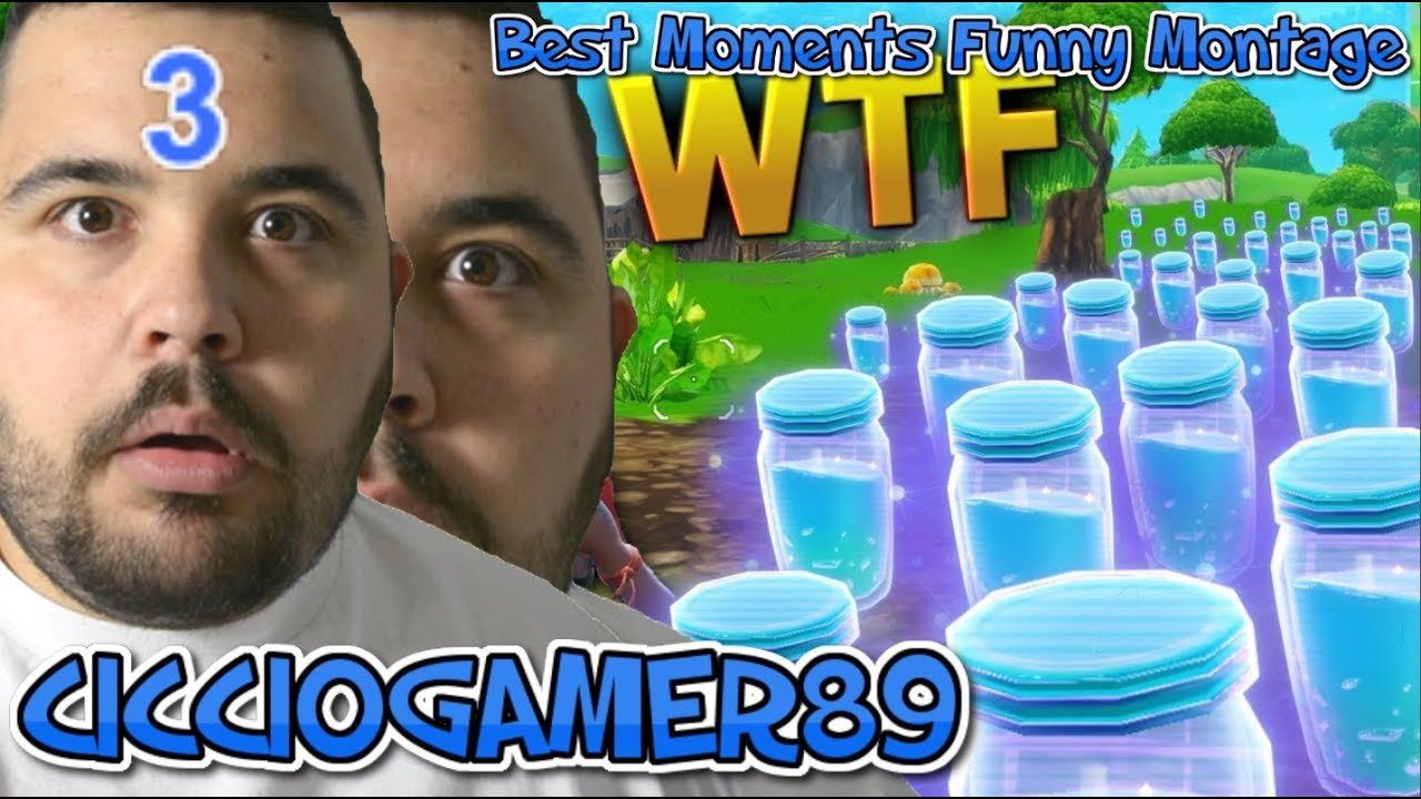 ♛ CICCIOGAMER89 FORTNITE FUNNY MONTAGE 3 ♛ Best Moments