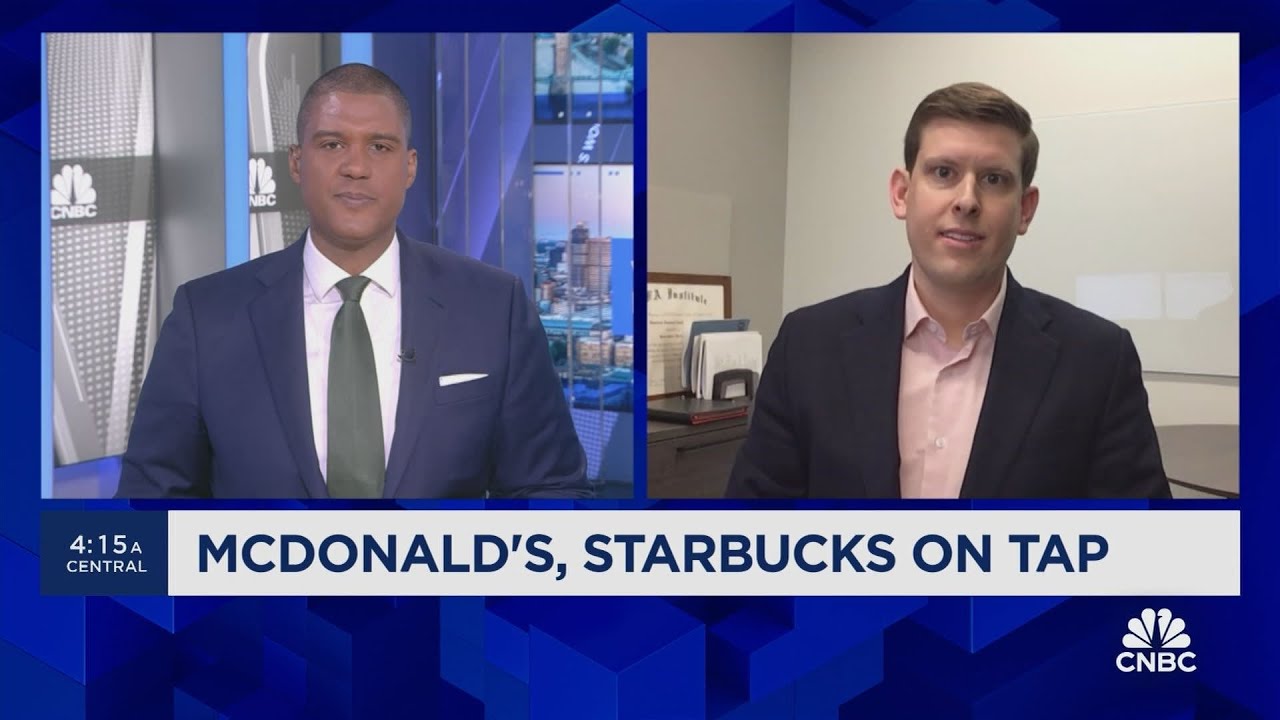 McDonald's is still a share gainer despite sales slowdown, says Brian Harbour
