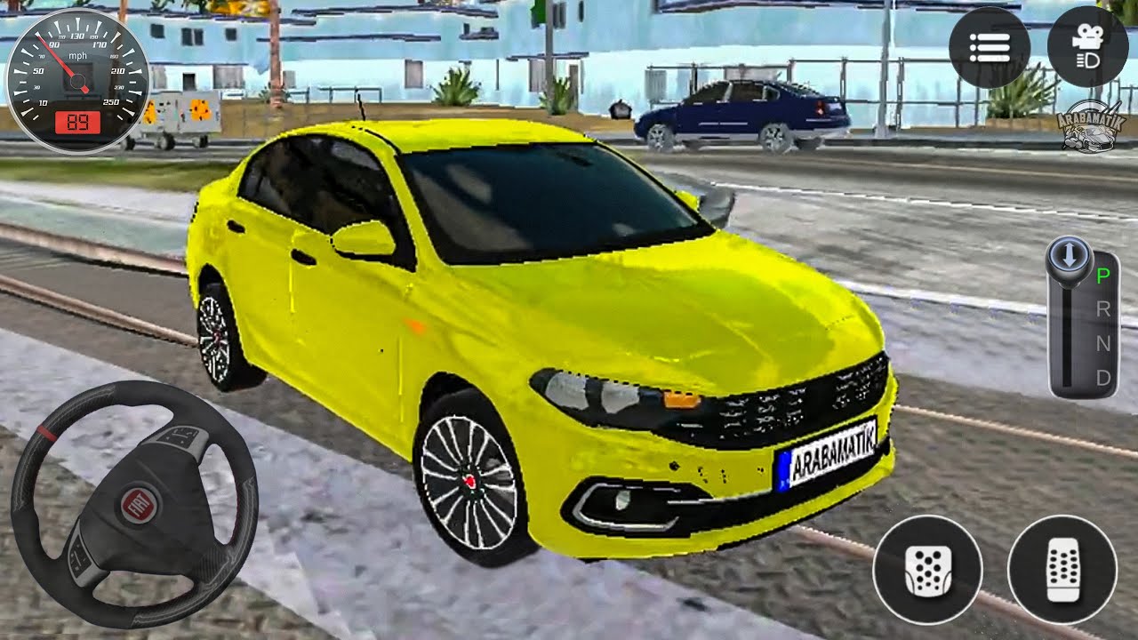 Fiat Egea Sürüş Simülatör Oyunu - Egea Driftt & Parking Simulator - Android GamePlay