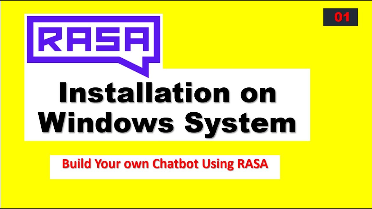 Rasa Installation on Windows | setup RASA on Windows with Demo