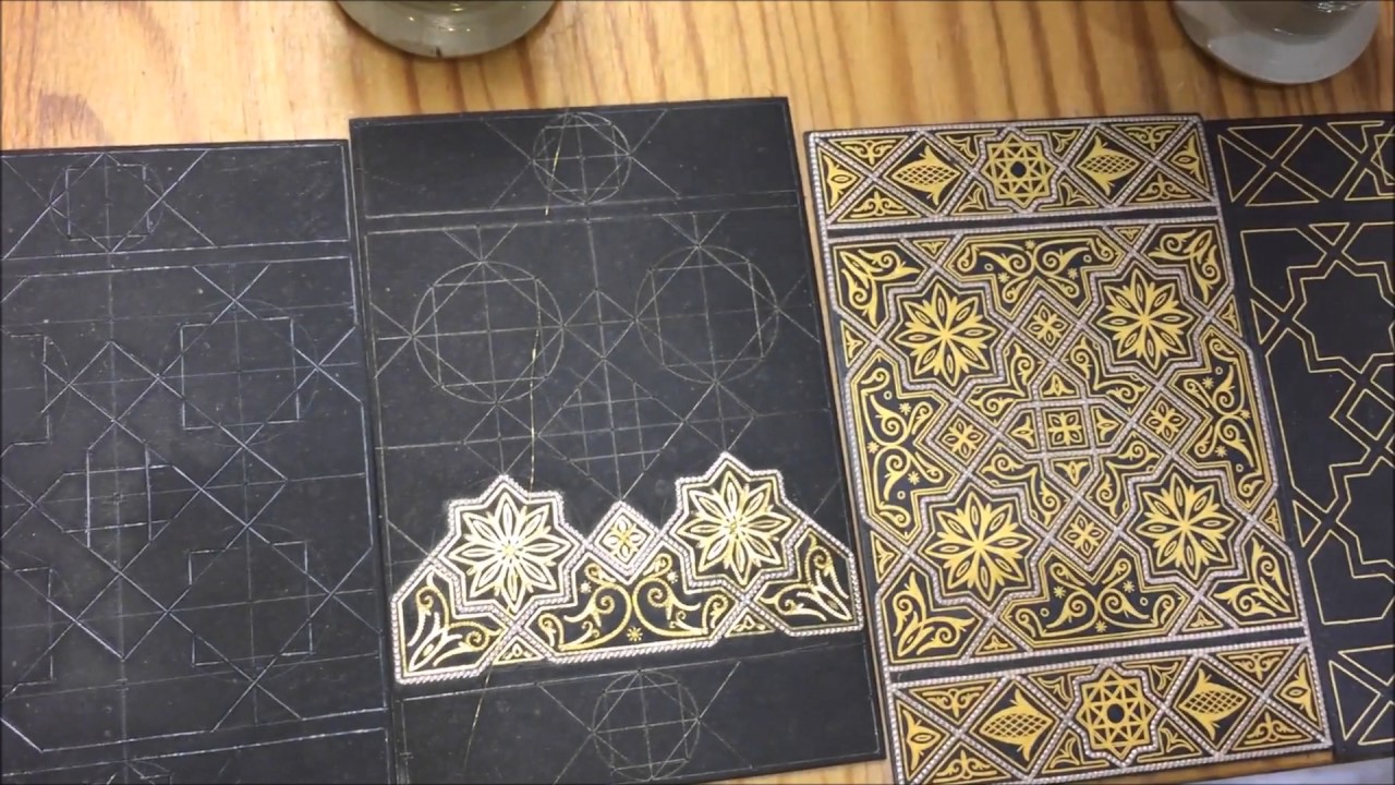 Damasquinado Toledano - Realizado por Beatriz Amad.