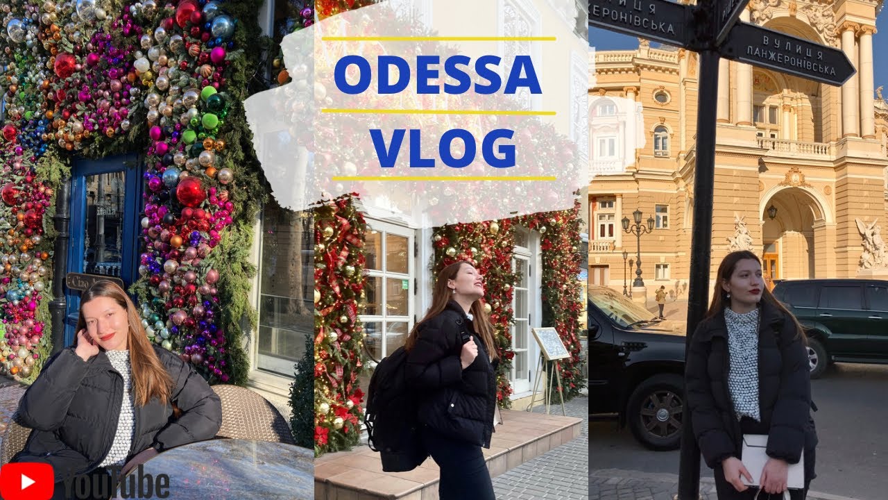 ODESSA VLOG, Ukrayna 🇺🇦 | GEZİLECEK YERLER ve ŞİRİN KAFELER