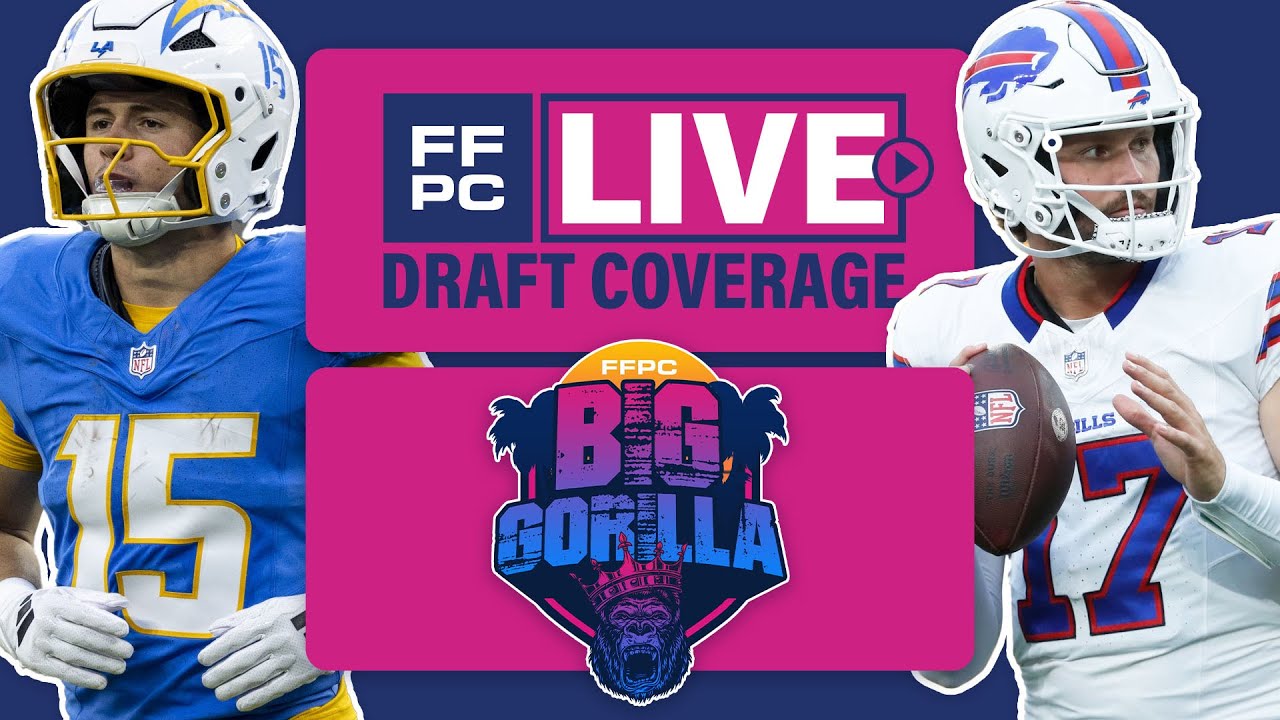2025 FFPC Big Gorilla Live Draft Coverage #7 with Fantasy Alarm's Andrew Cooper