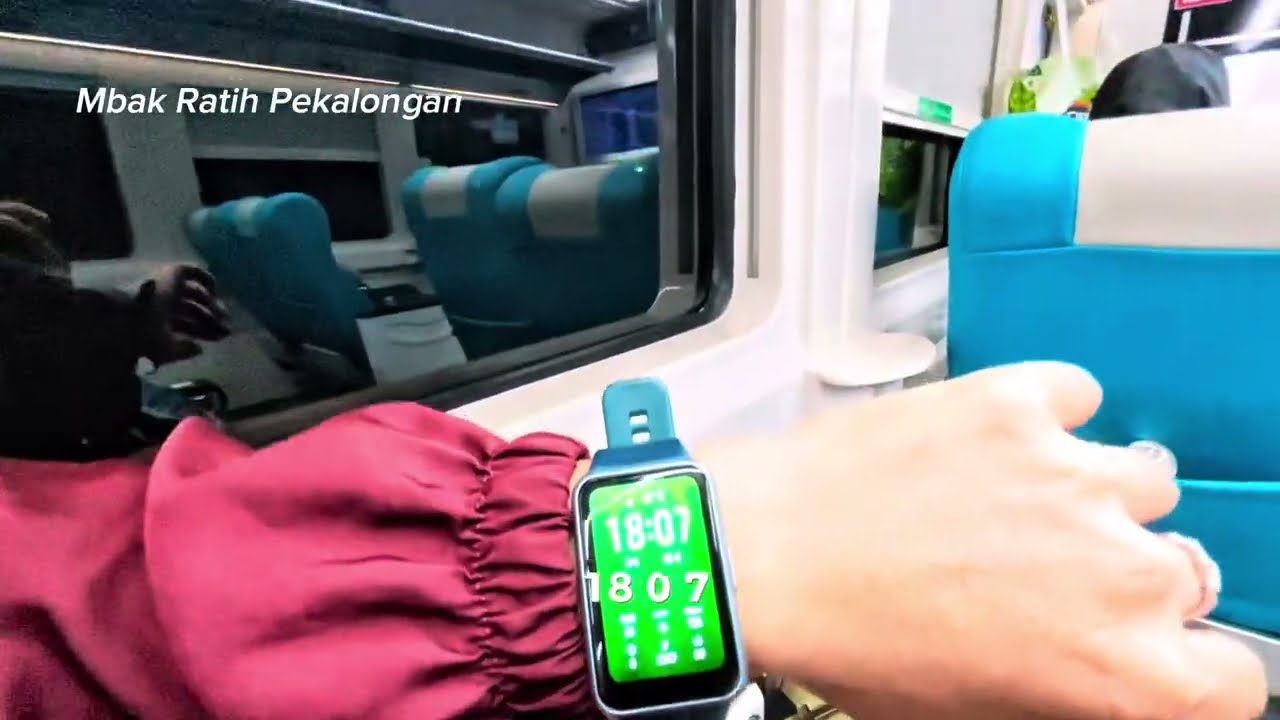 Naik Kereta Api Blambangan Ekspres Eksekutif Tegal - Semarang Desember 2025 #keretaapi #tegal 