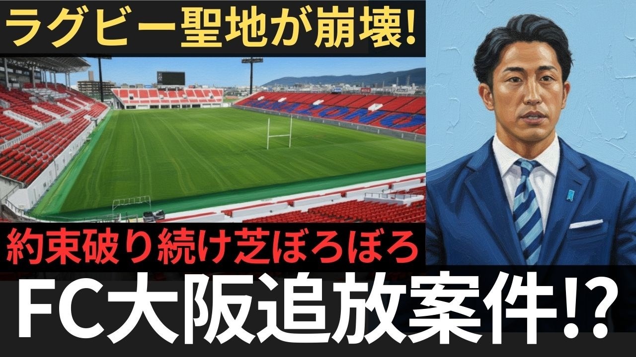 【税金6億円どこ行った？】ラグビー聖地がサッカーに乗っ取られてる件【聞き流し】