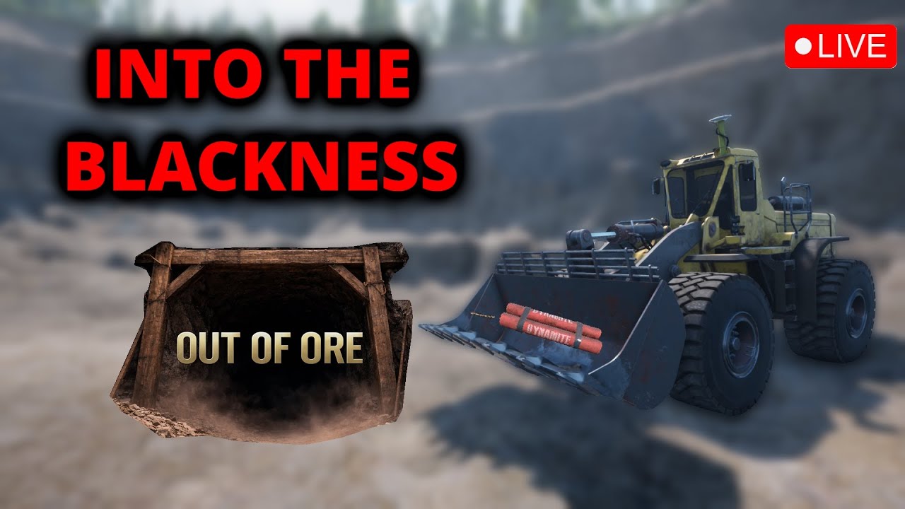 Blasting Into the Blackness | New Mine Day 4 (Out of Ore LIVE Fullscreen)