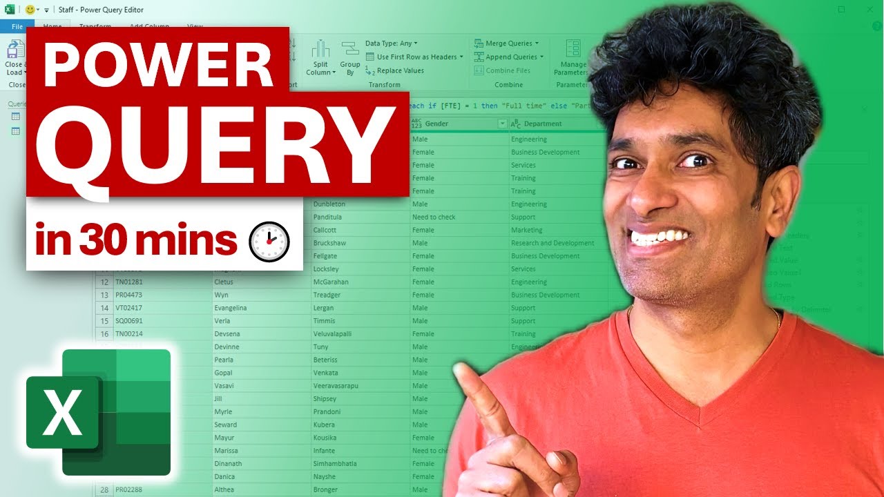 Power Query — мастер-класс от новичка до профессионала за 30 минут