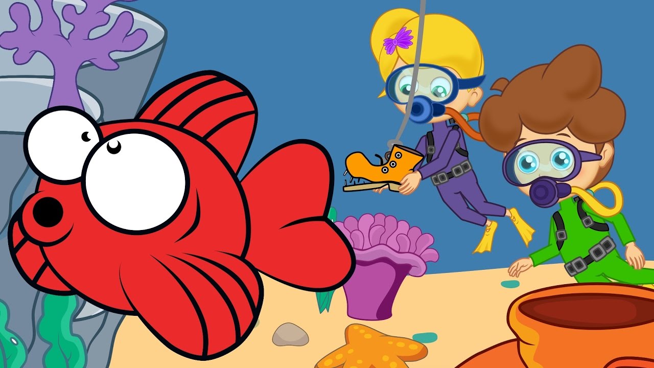 Kırmızı Balık | Sevimli Dostlar çizgi film bebek şarkıları ve çocuk şarkıları 2017 | Adisebaba tv