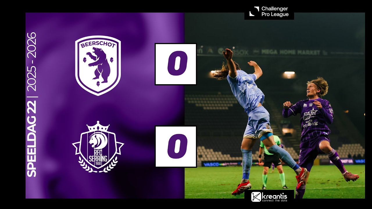 HIGHLIGHTS | K. BEERSCHOT V.A. - RFC SERAING 0-0 (28/01/2026)