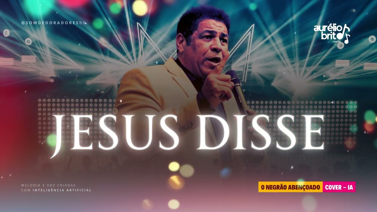 Jesus Disse | Louvor Profundo | Hino Cristão Inédito (Voz Masculina)