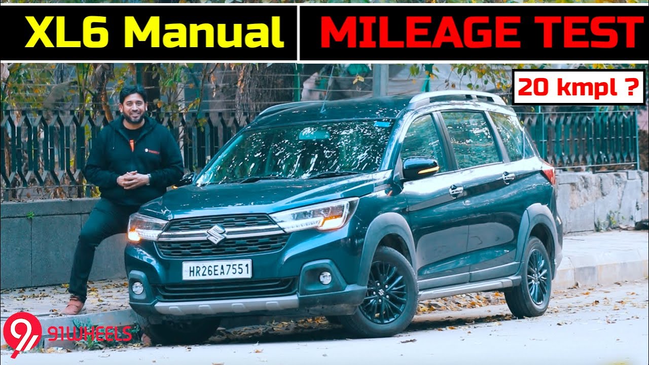 Maruti XL6 Petrol Manual Mileage Test || Fuel Economy Run of 6-seater Nexa MPV