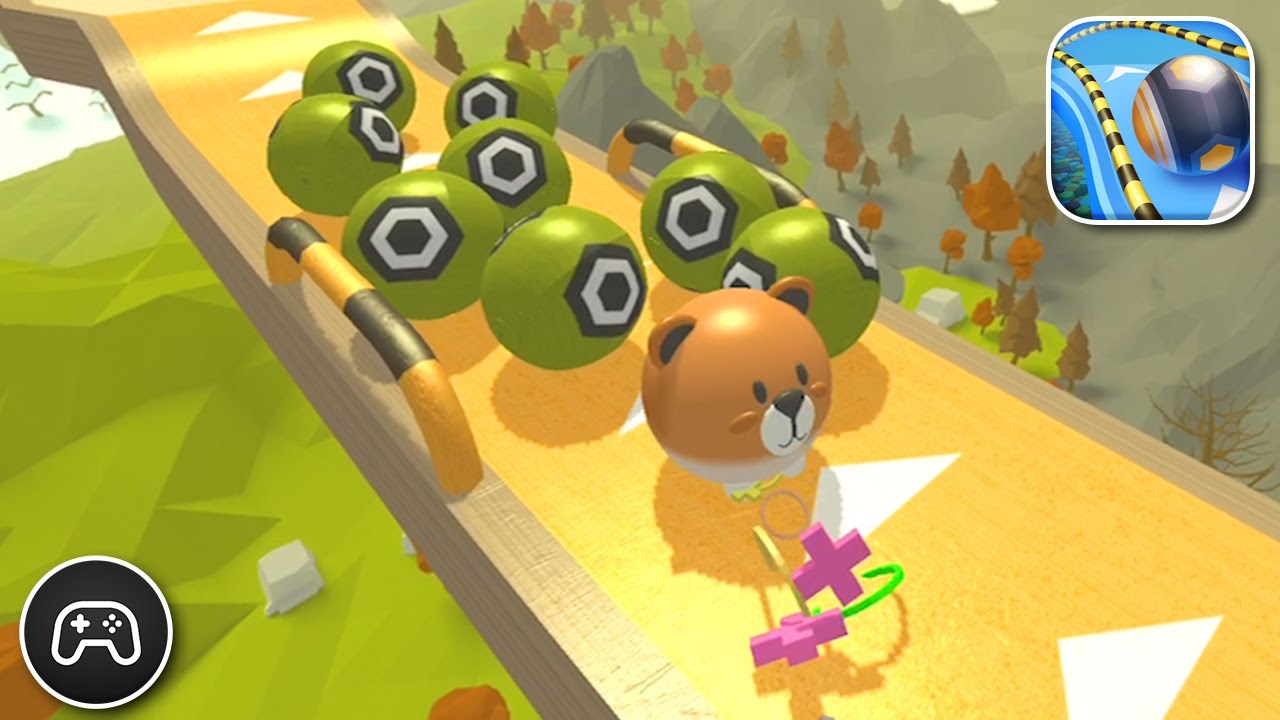 Action Balls: Gyrosphere Race - Gameplay Walkthrough Part 47 - Basic Game To Play (iOS, Android)