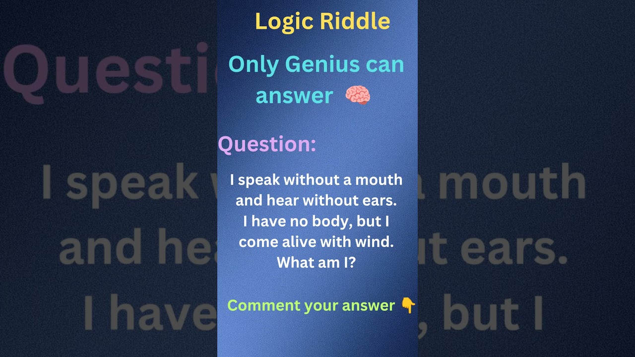 ONLY GENIUS CAN ANSWER 