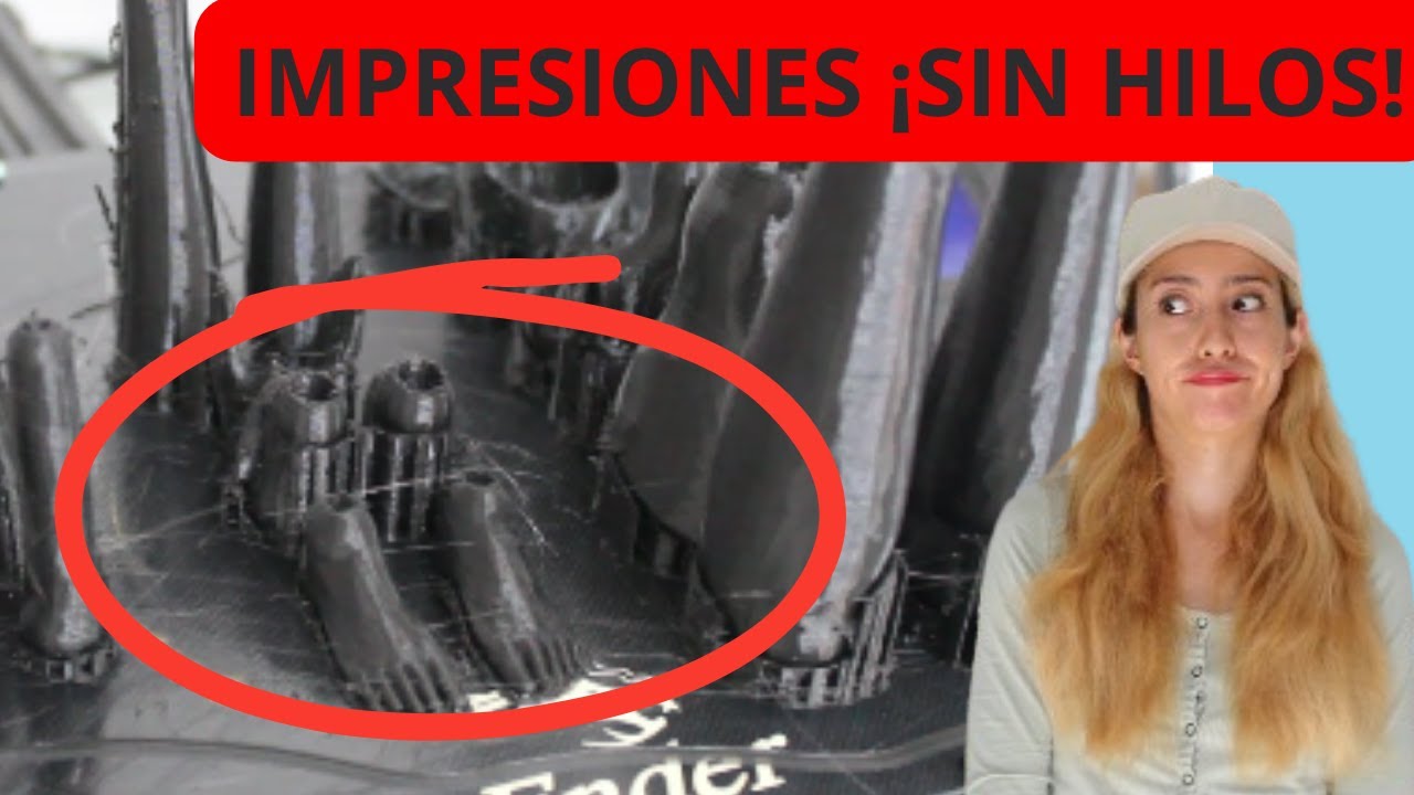 ELIMINA LOS HILOS en la IMPRESIÓN 3D !!! AJUSTAR la RETRACCIÓN 😎 PLA
