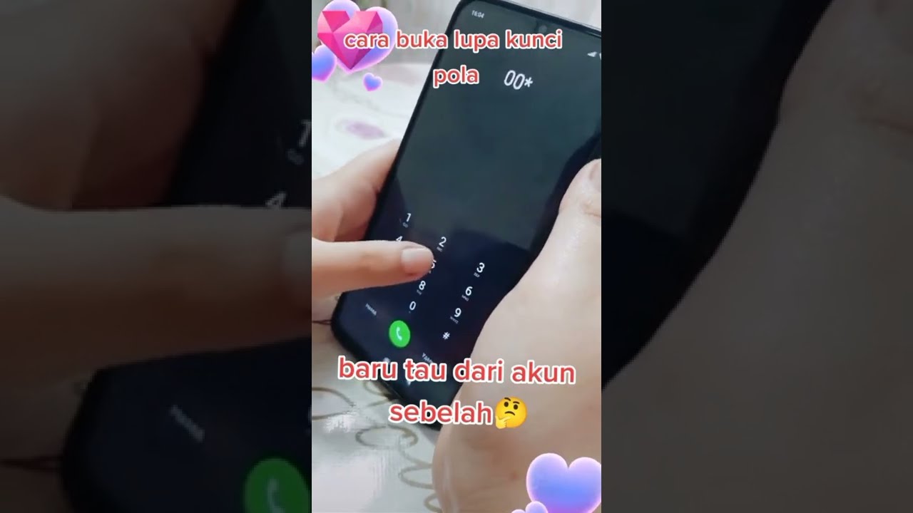 Cara buka kunci pola yang lupa