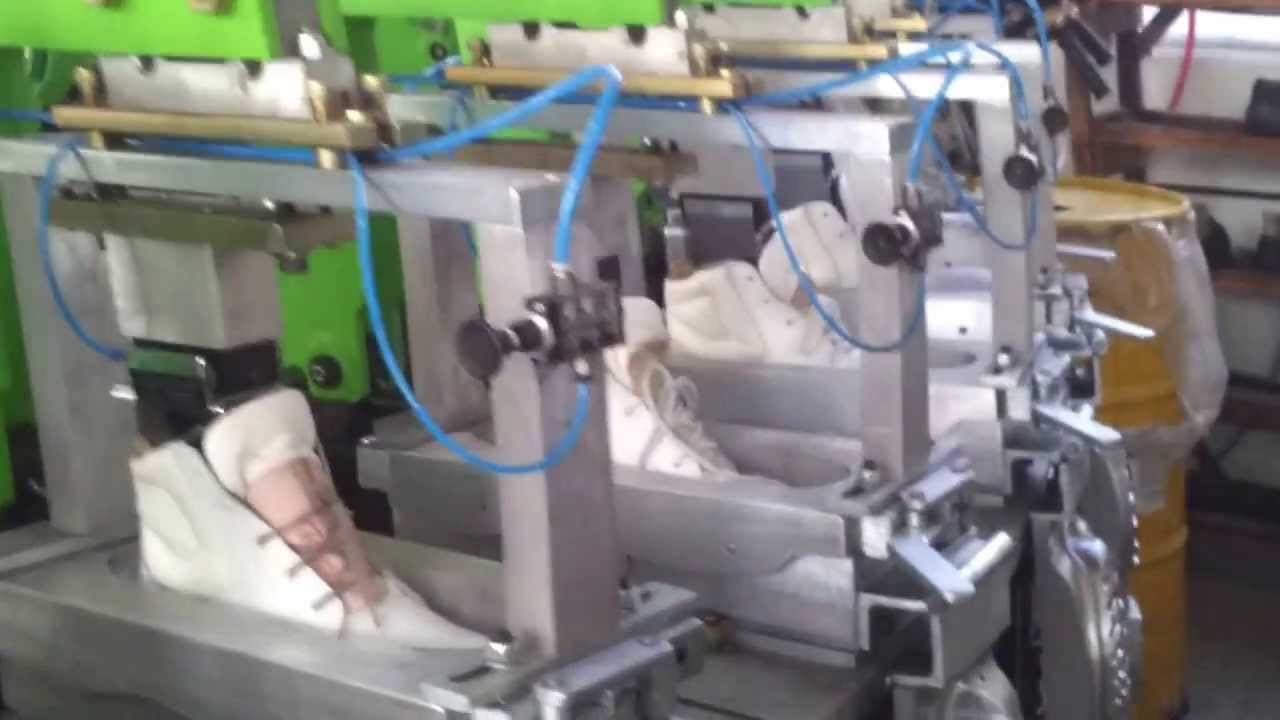Asi se fabrica Calzado de Seguridad Bidensidad nueva Maquina