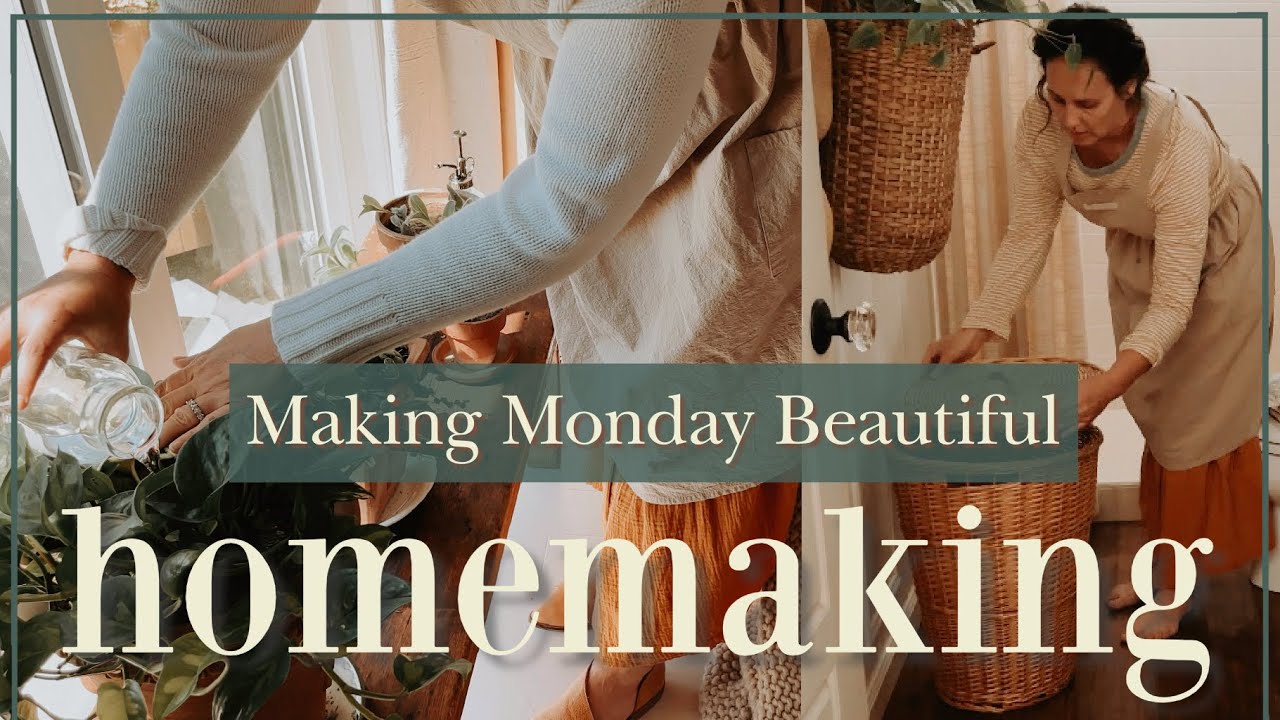 Making Monday Beautiful & Cozy Fall Homemaking