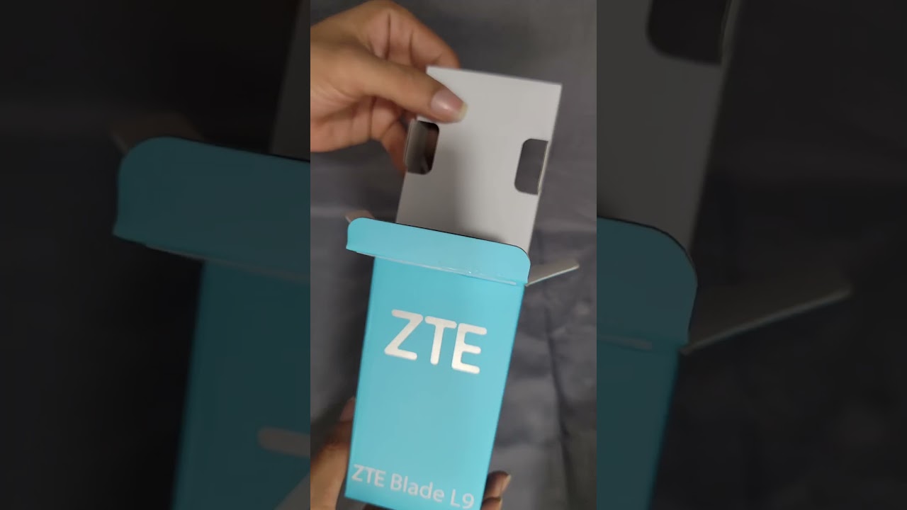 Unboxing ZTE Blade L9. #zteblade #unboxingasmr