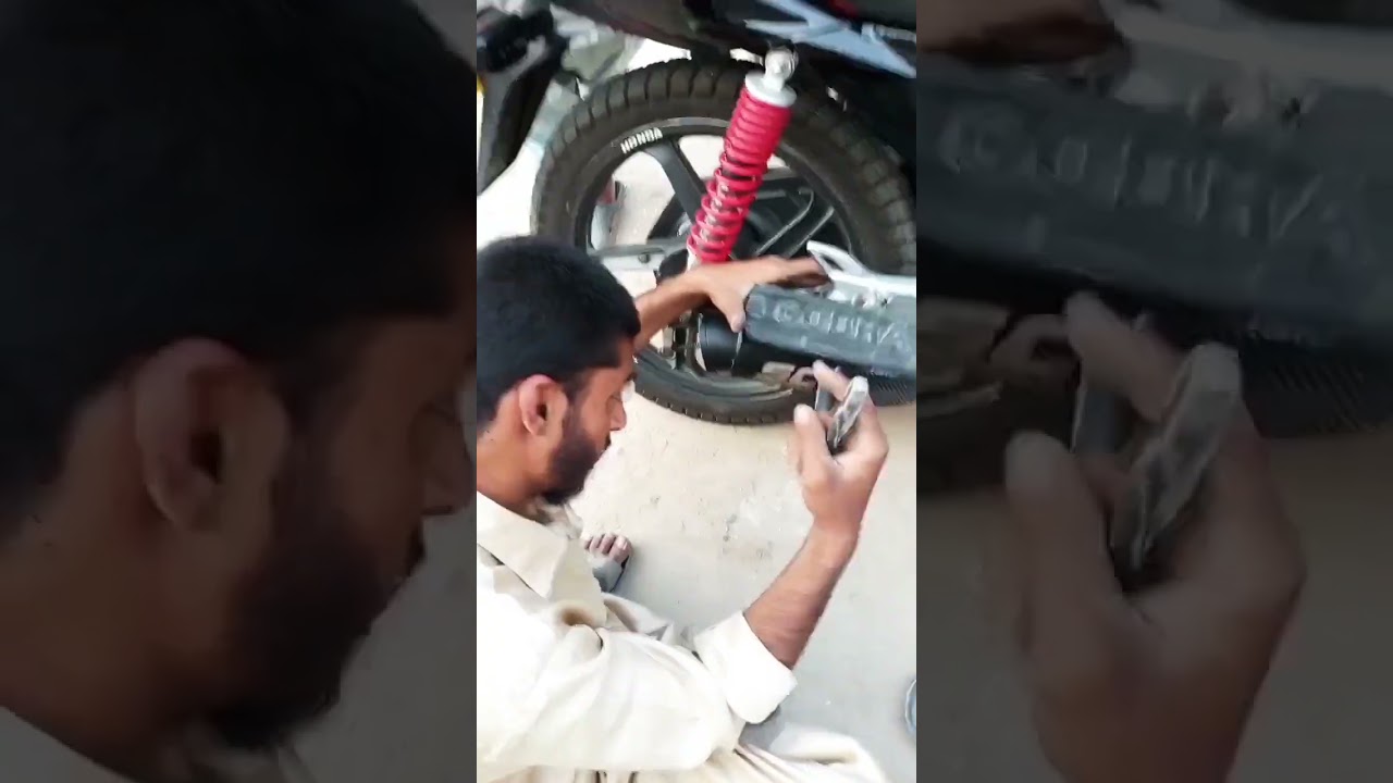 Honda YBR 125 Honda YBR silencer update 