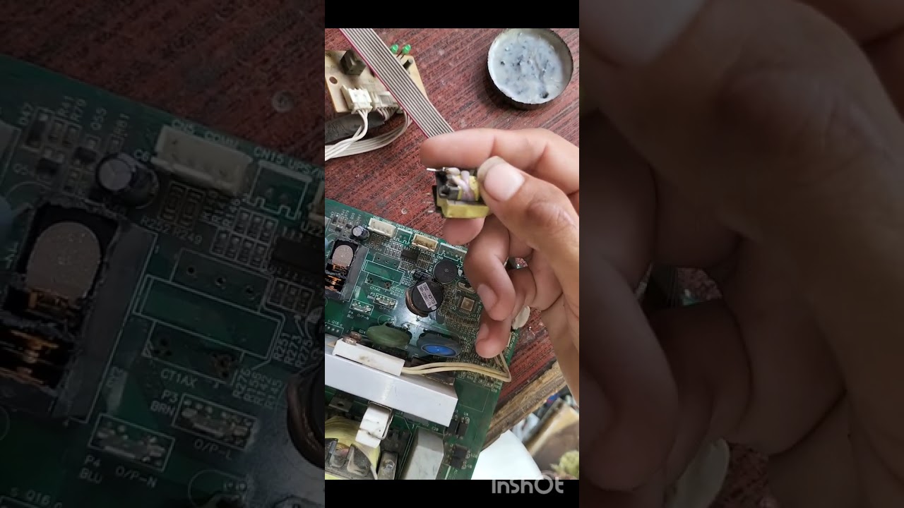 Homage ups 1214 output screen show but no output voltage 