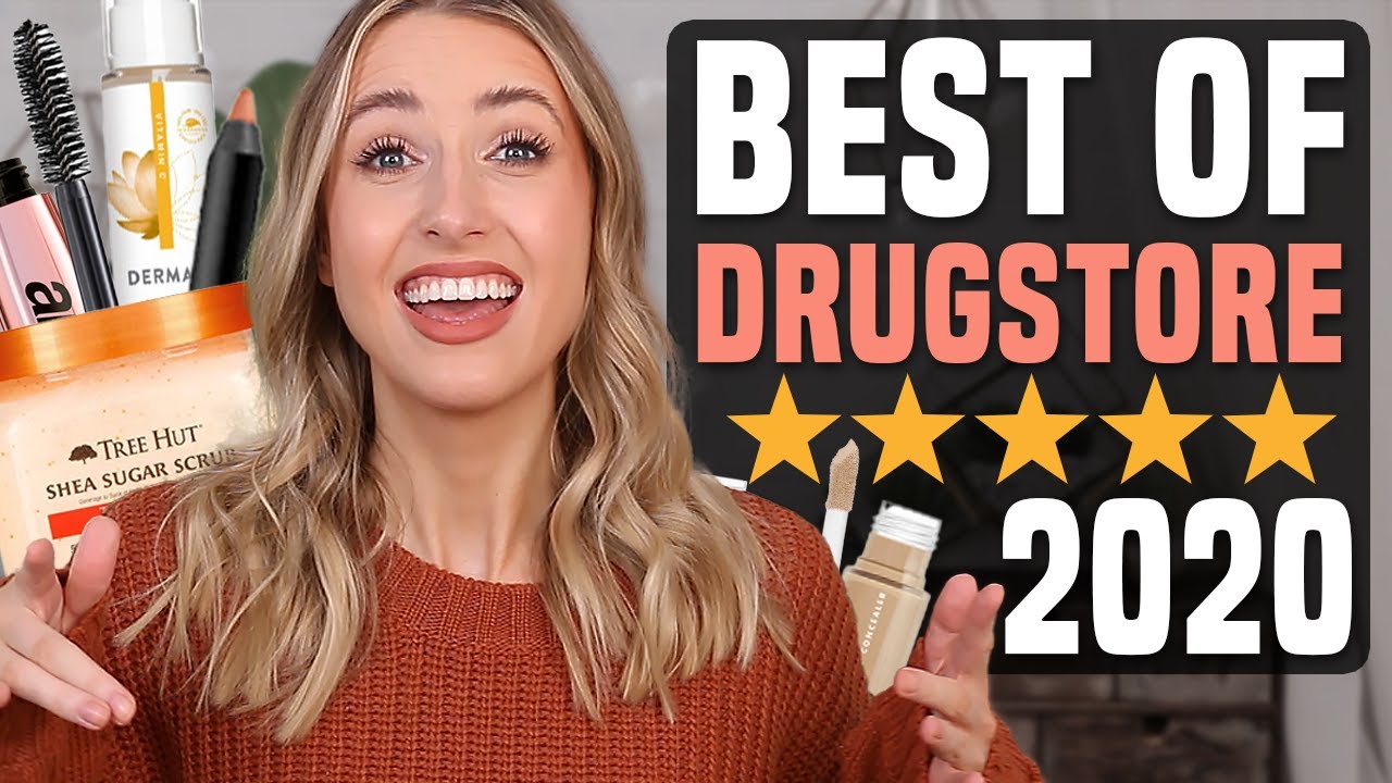 BEST DRUGSTORE MAKEUP & SKINCARE of 2020!!!