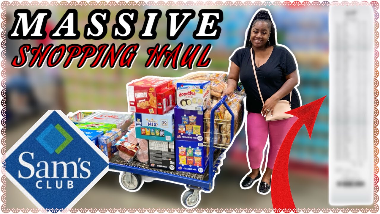 MASSIVE SAM’S CLUB SHOPPING HAUL | SUMMER 2023 SAM’S CLUB SHOP WITH ME