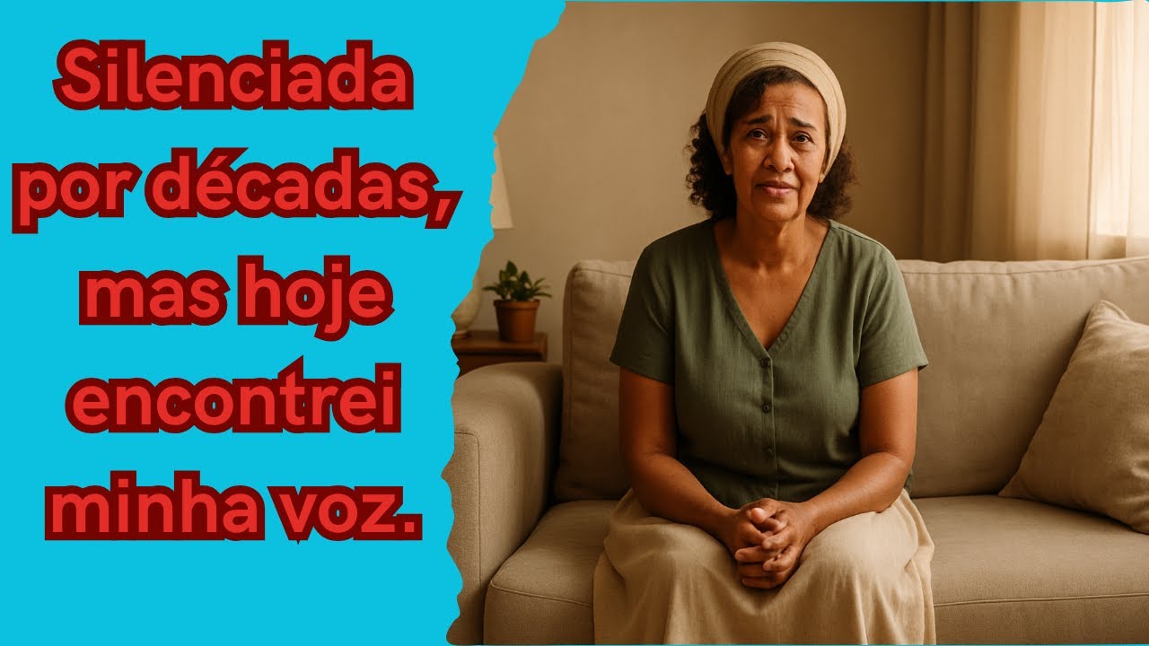 Silenciada por décadas, mas hoje encontrei minha v