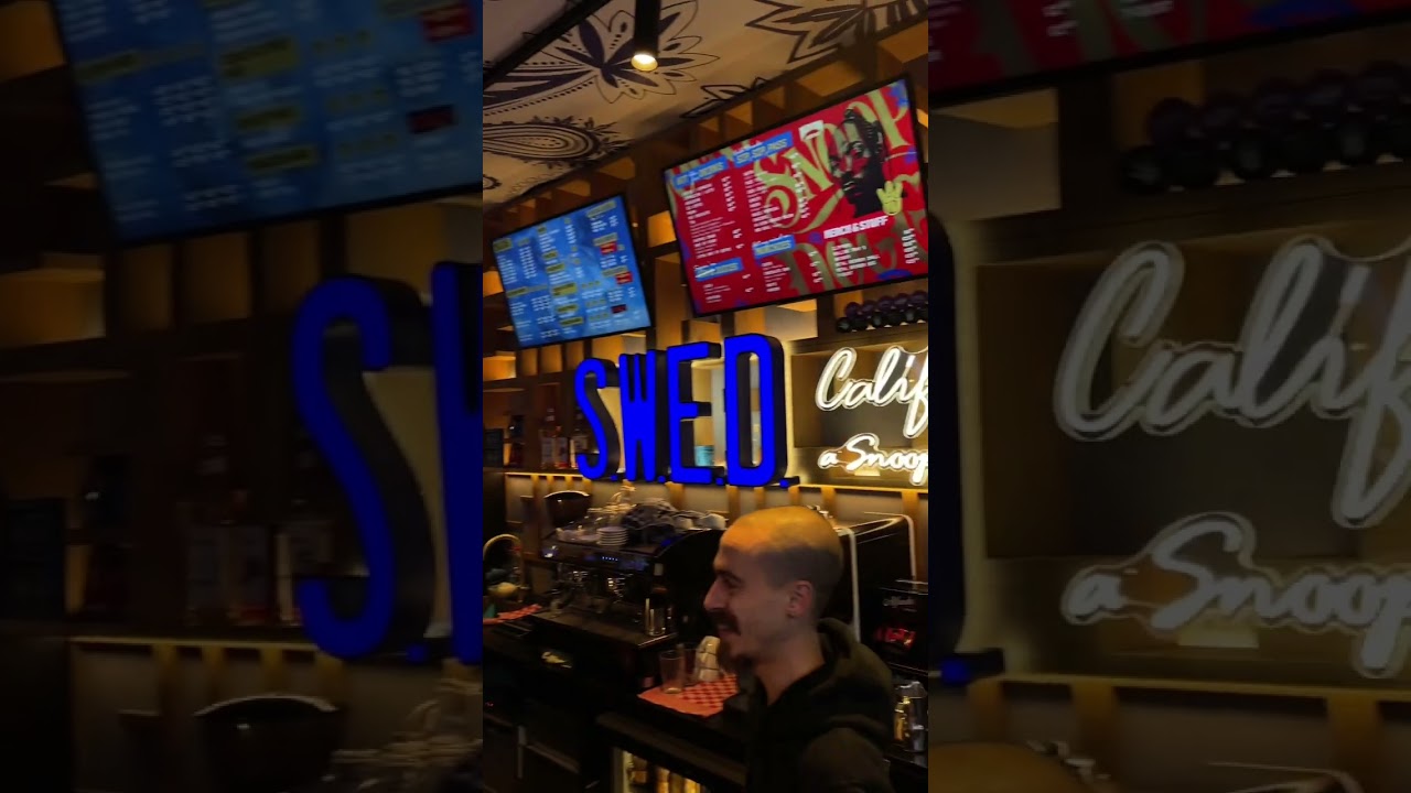 Inside SWED: Snoop Dogg&rsquo;s Famous Coffee Shop in Amsterdam!