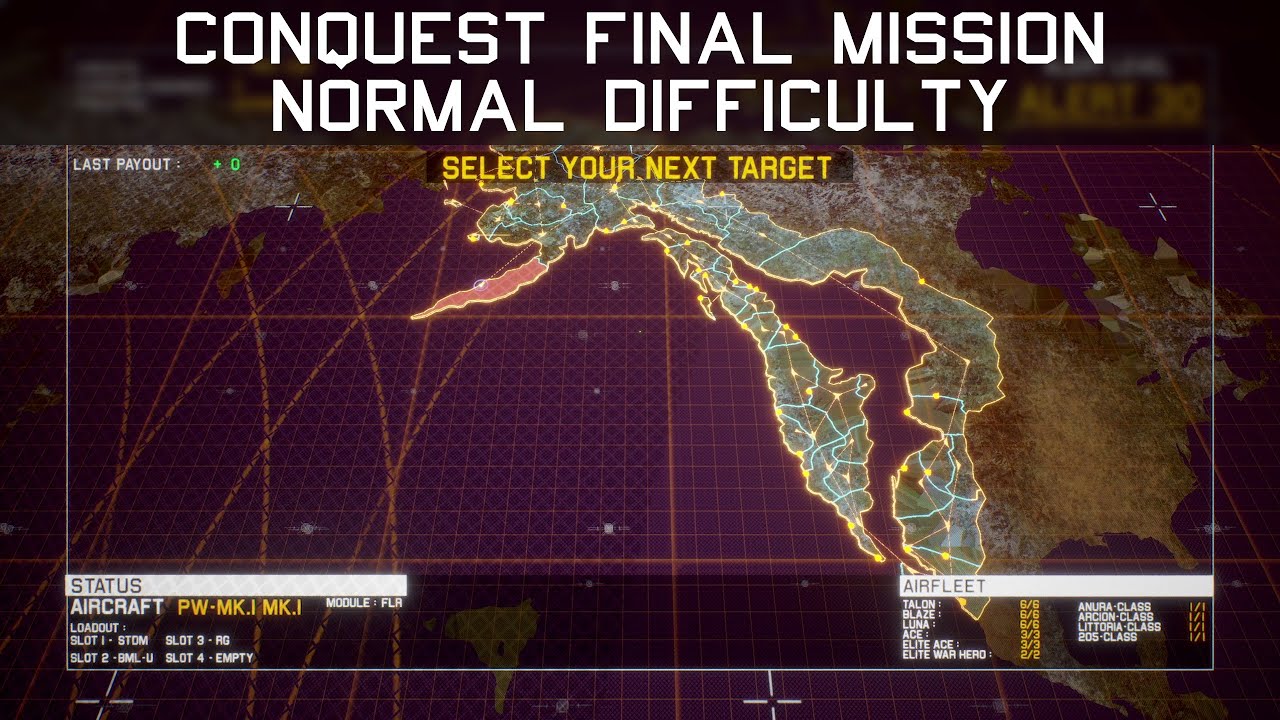 Conquest Mode Final Mission (Normal) - Project Wingman