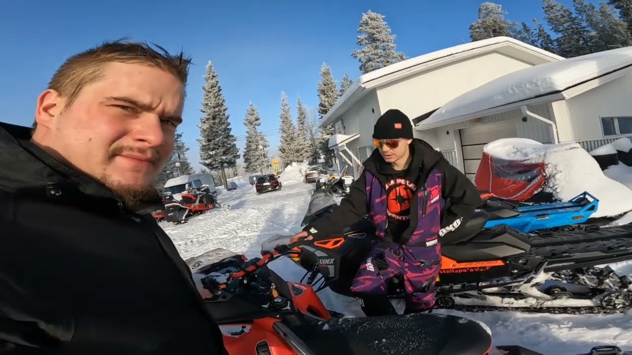 Maunokelkkailee Kuusamossa Part2  Ice karting ja xterrain&rave testing!