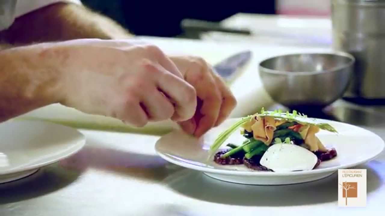 Restaurant gastronomique Albi - La création d'un plat à l'Épicurien