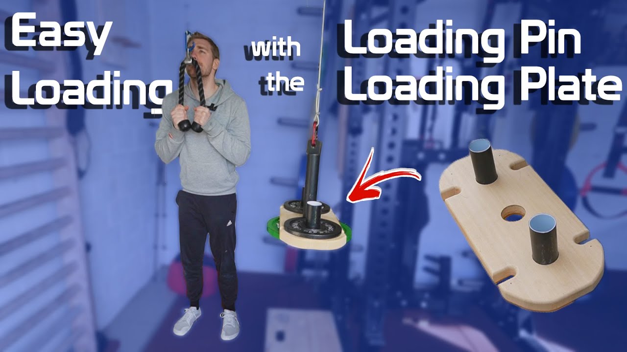 Loading Plate: How to easily change Weight on a Loading Pin