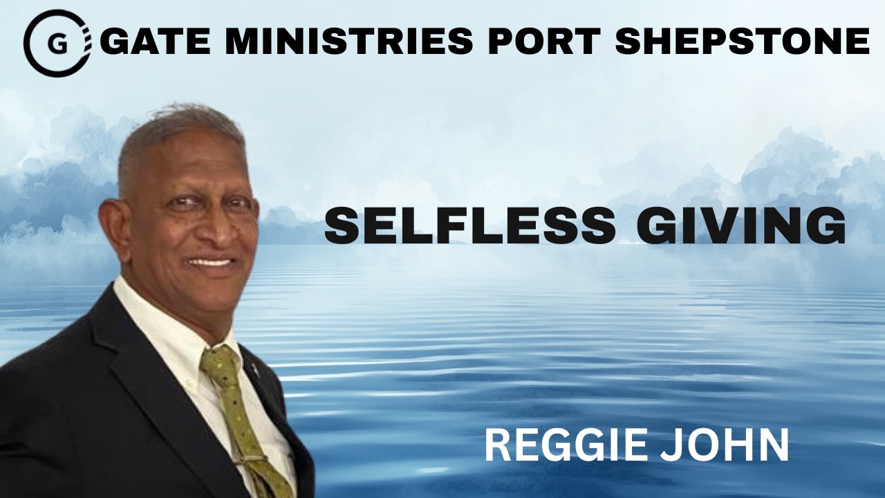Pastor Reggie John - 8 February 2026 - Selfless Giving