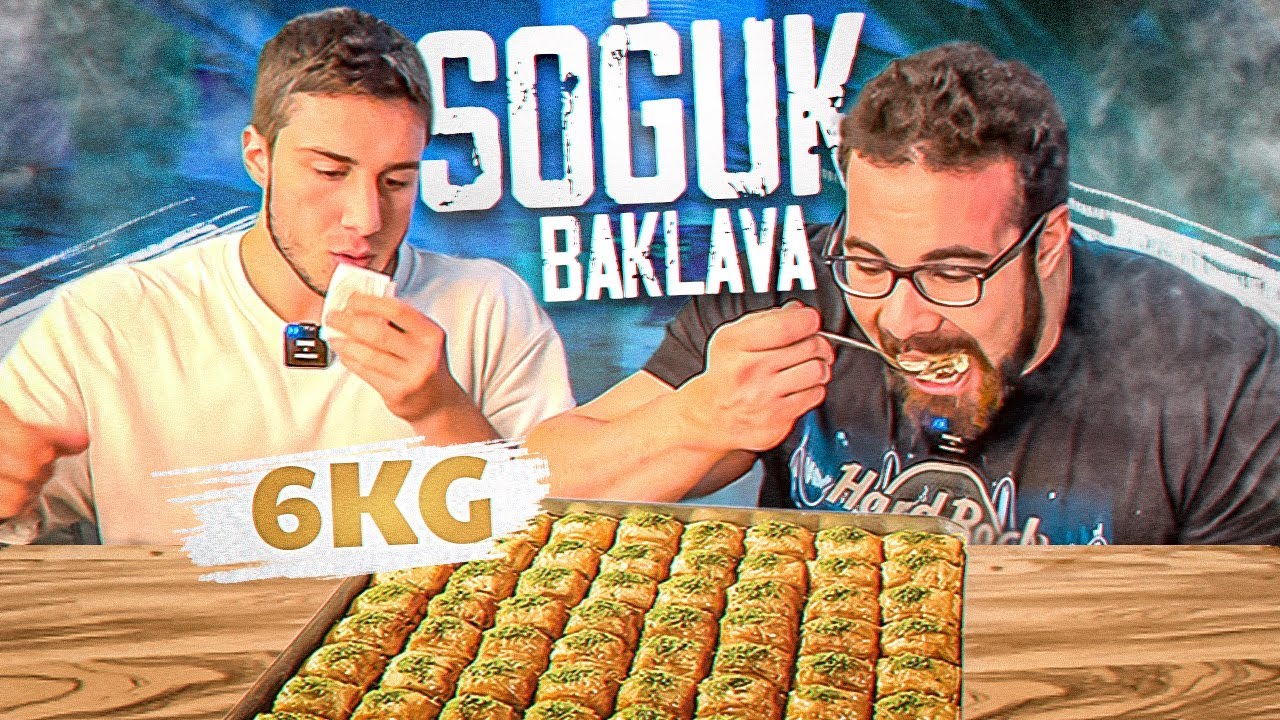 6 KİLO SOĞUK BAKLAVA GÖMDÜK!