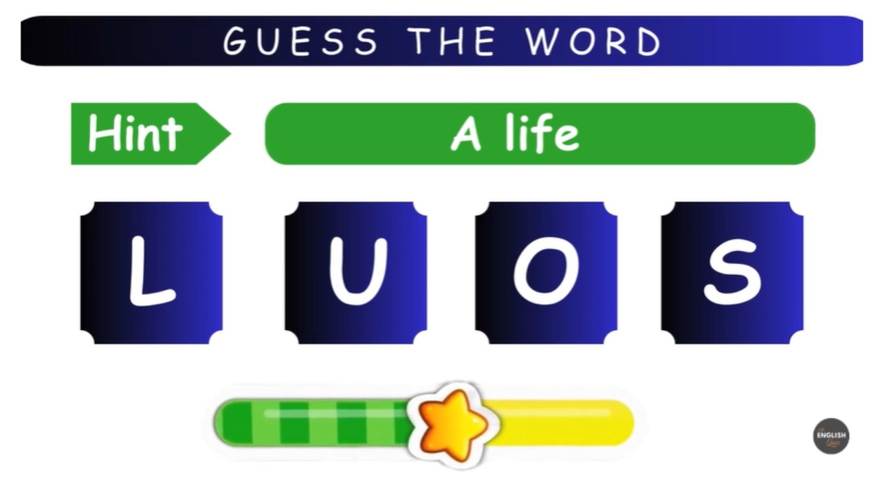 Can you score 20/20  | Guess the Word(04 Letter Words) - 26 | An English Quiz #quiz #puzzle #english