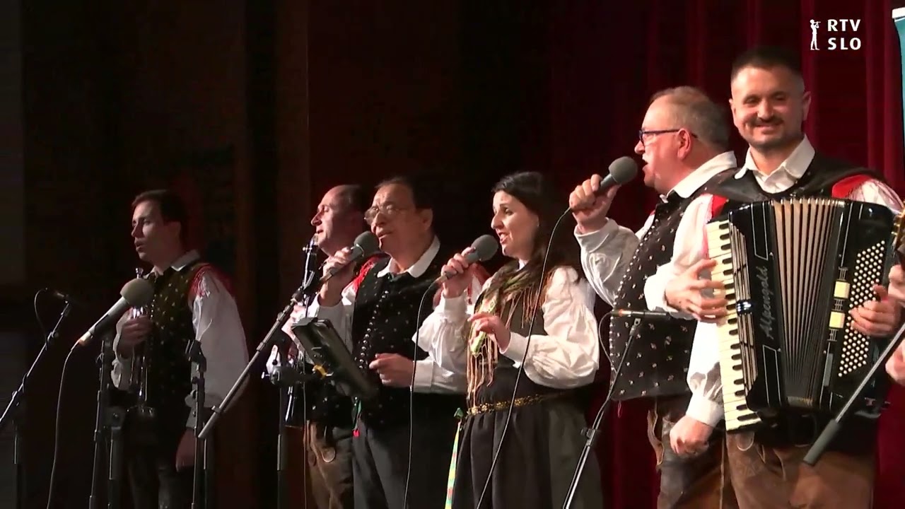 Alpski kvintet - Ljubim te, Slovenija (70 let oddaje Četrtkov večer)