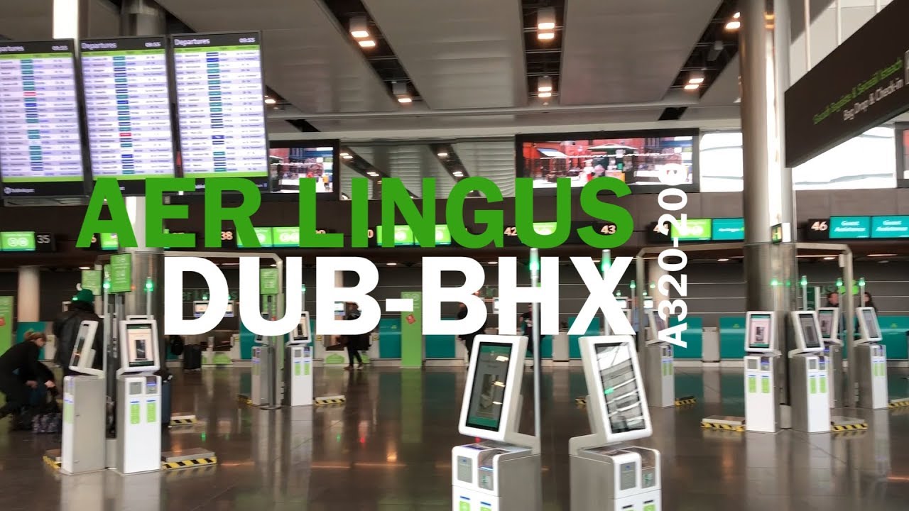 AER LINGUS | Airbus A320 | Economy | Dublin to Birmingham